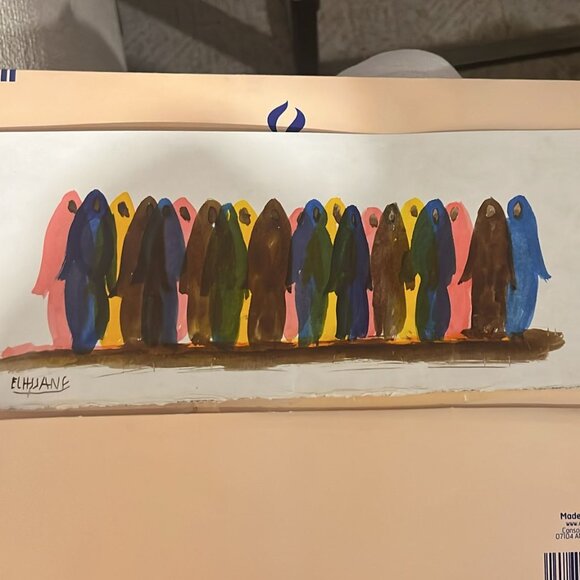 Original Watercolor Artwork from Morocco – One of a Kind - Picture 1 of 3